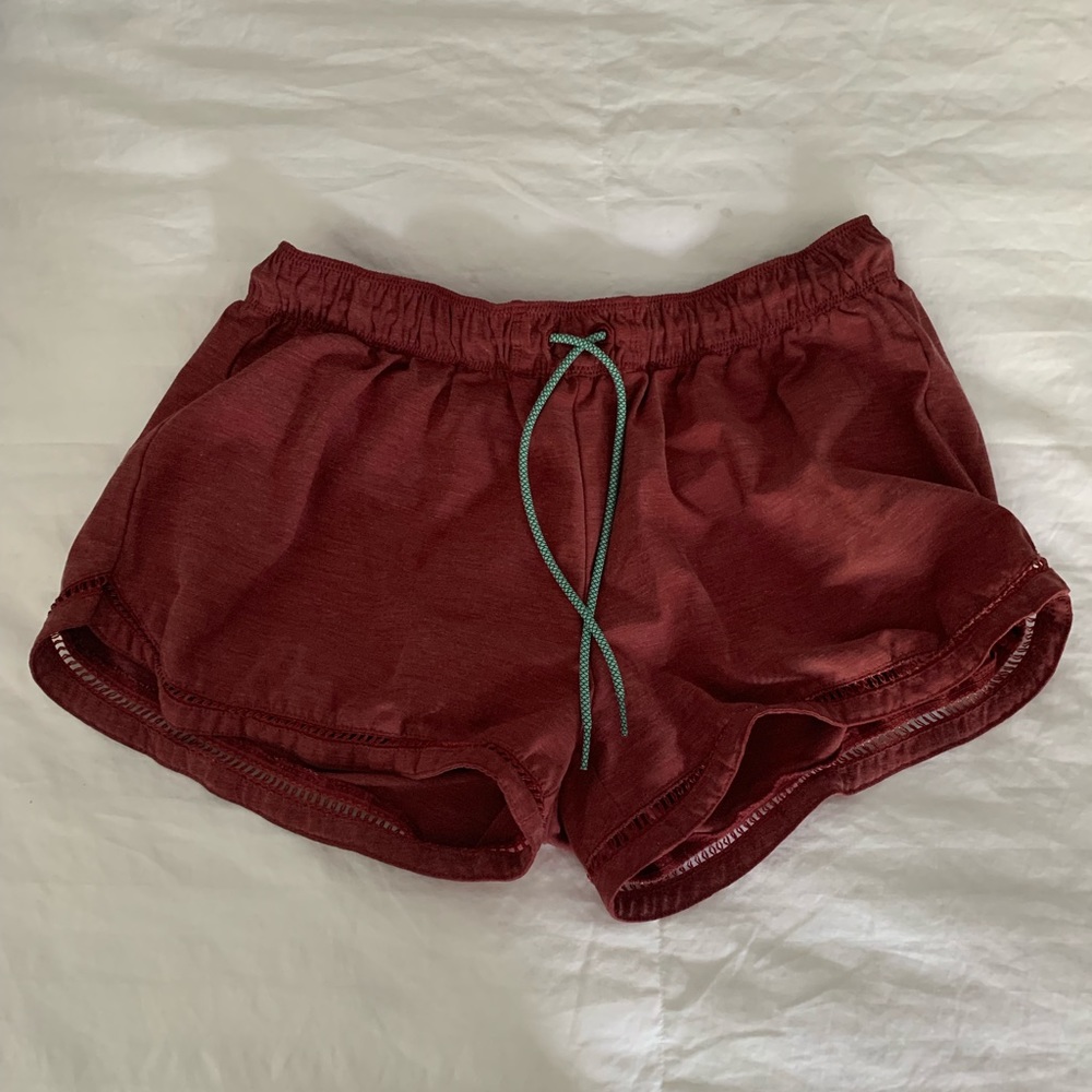 Red Prana shorts, medium.